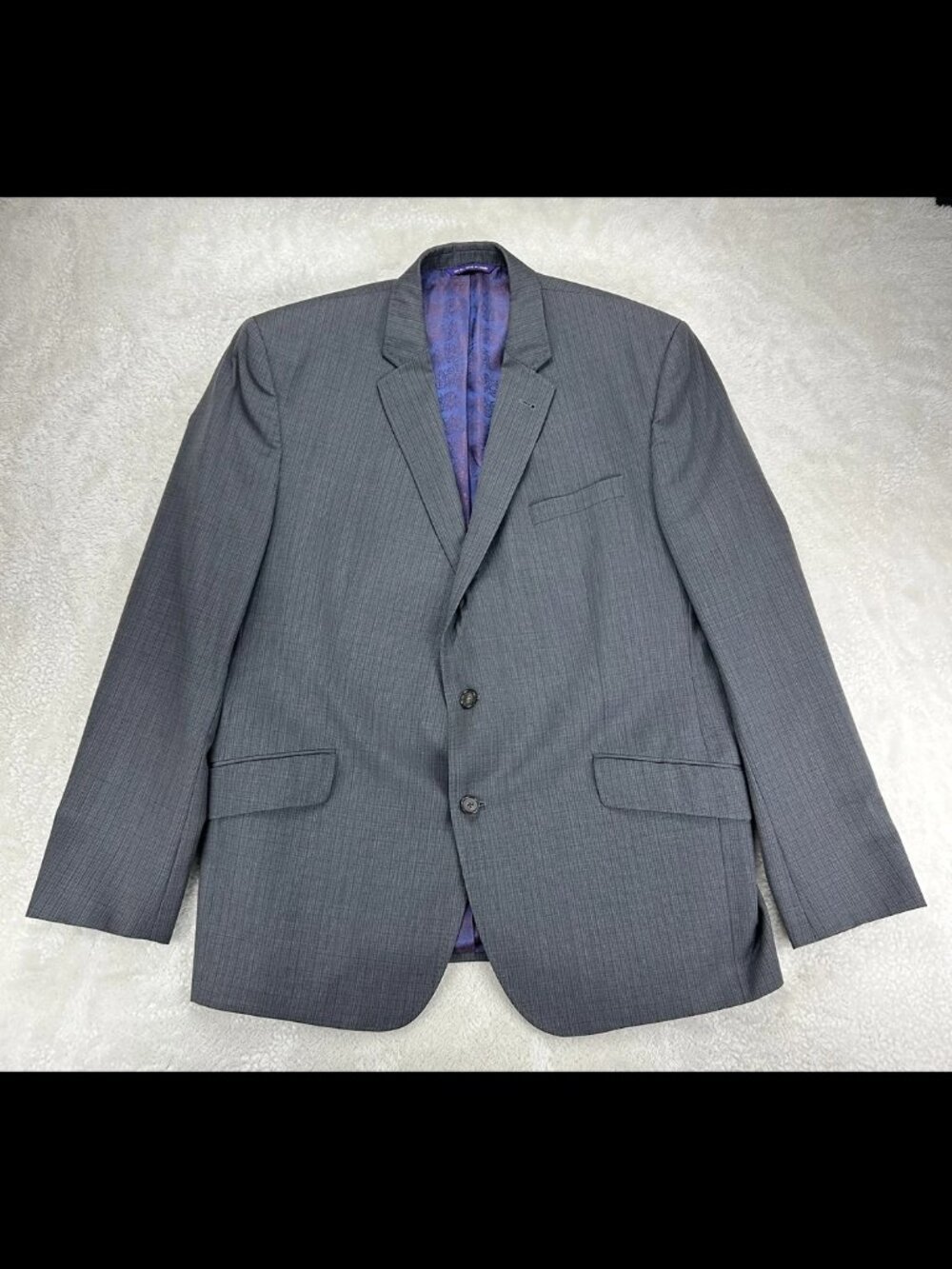 Ted Baker Endurance Blazer Mens 46R Gray Wool‎ Jarrett CT Jacket Sport Coat